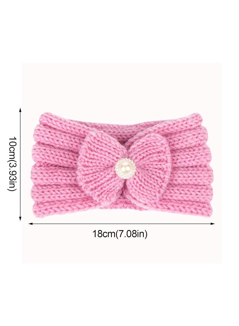 2 Piece Baby Knitted Protective Headscarf