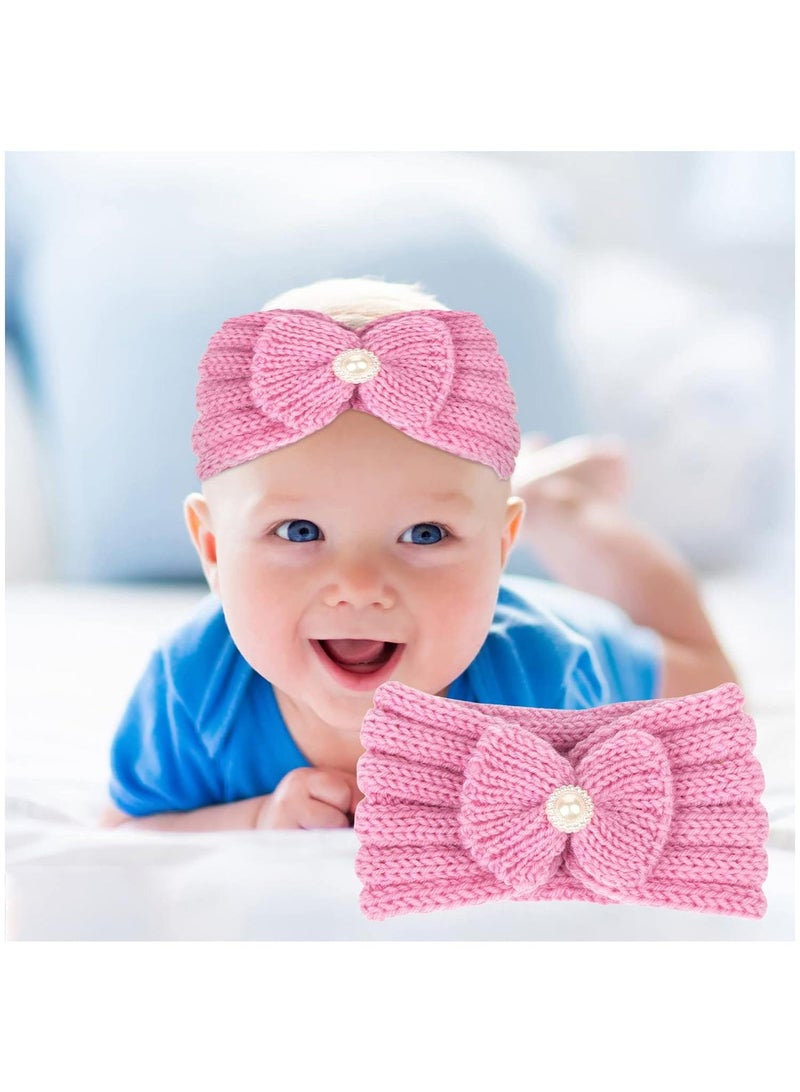 2 Piece Baby Knitted Protective Headscarf