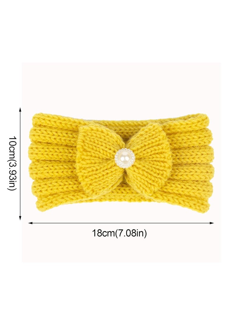 2 Piece Baby Knitted Protective Headscarf