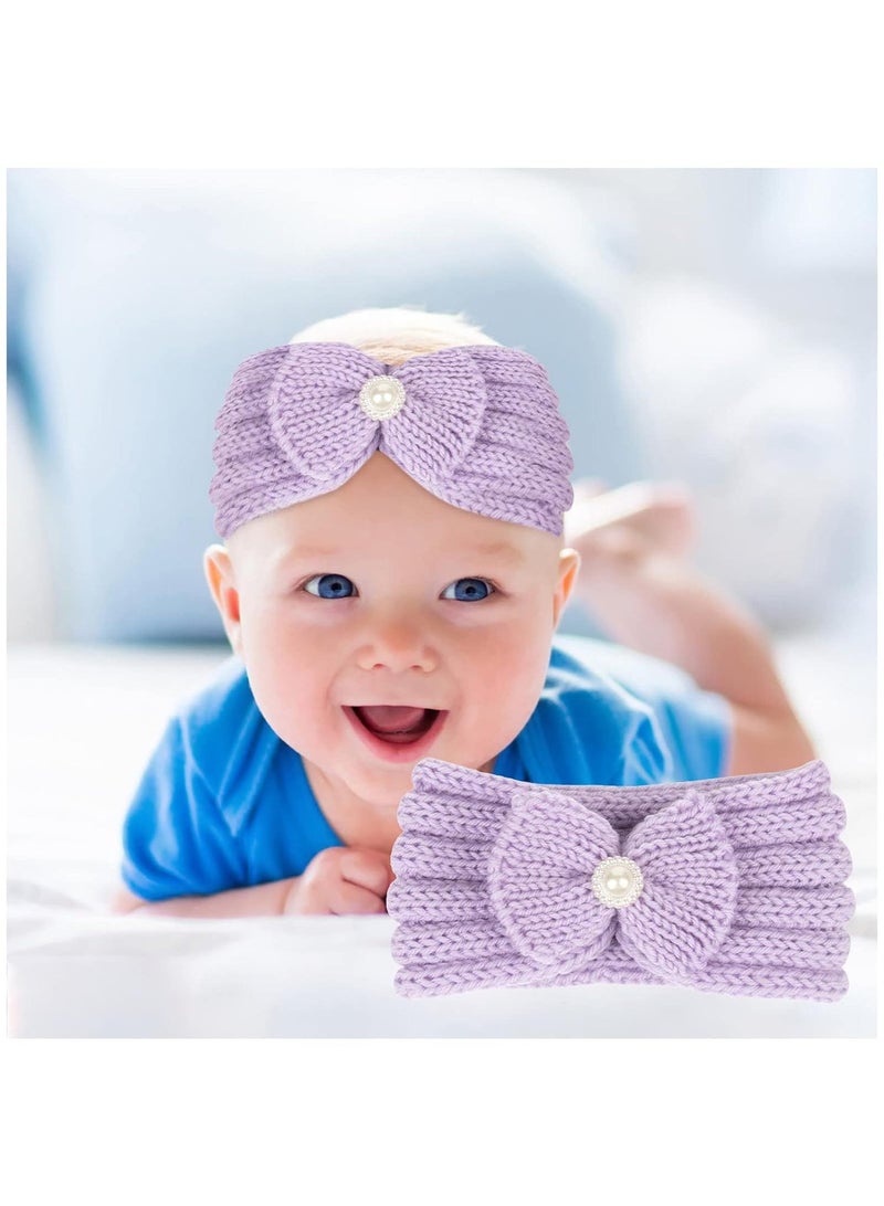 2 Piece Baby Knitted Protective Headscarf
