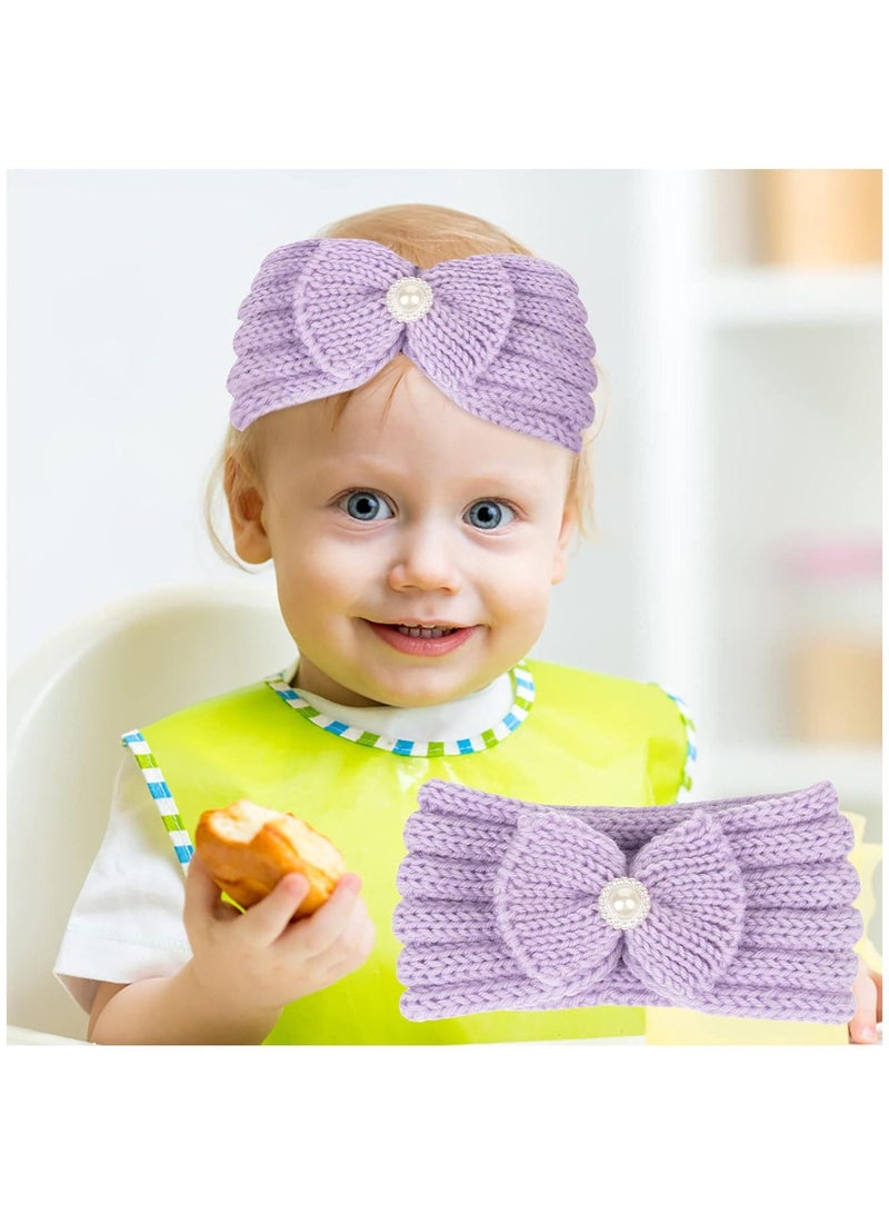 2 Piece Baby Knitted Protective Headscarf