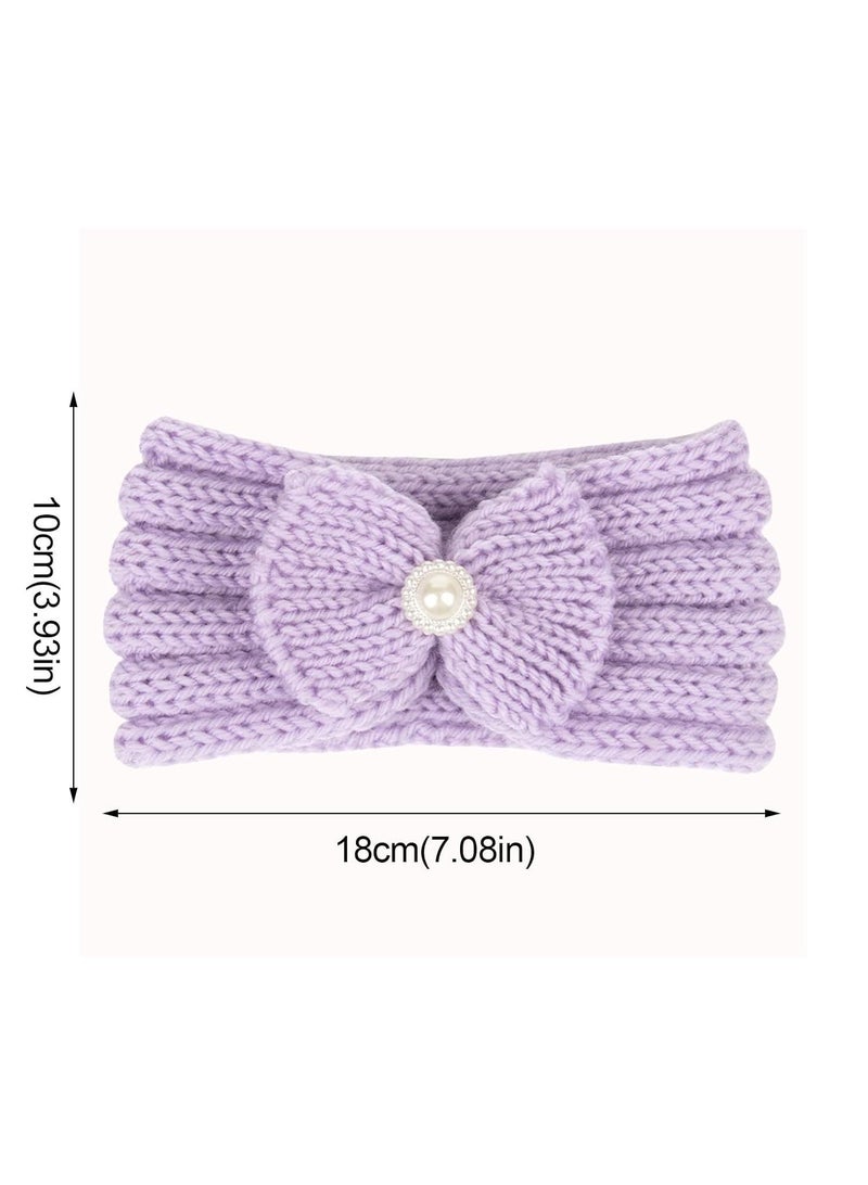 2 Piece Baby Knitted Protective Headscarf