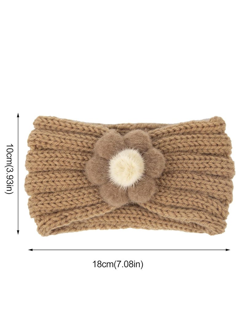 Baby Knitted Protective Headscarf