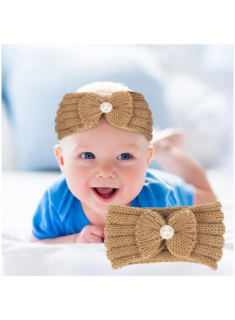 3 Piece Baby Knitted Protective Headscarf
