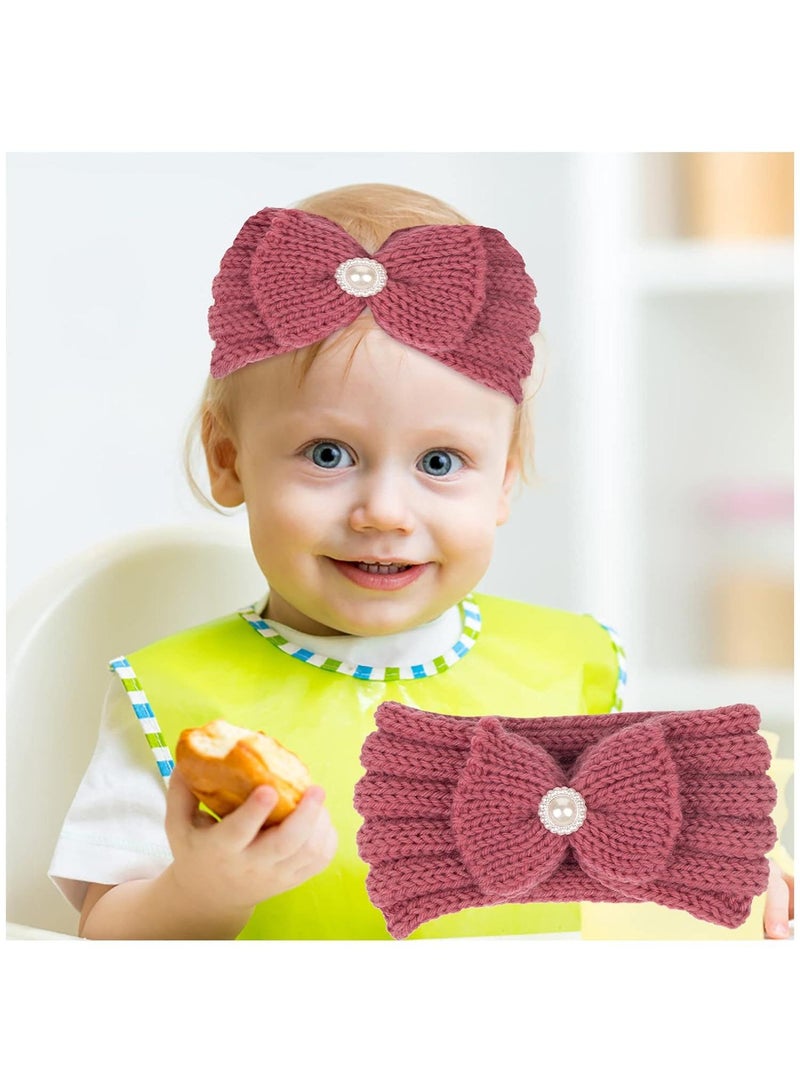 2 Piece Baby Knitted Protective Headscarf