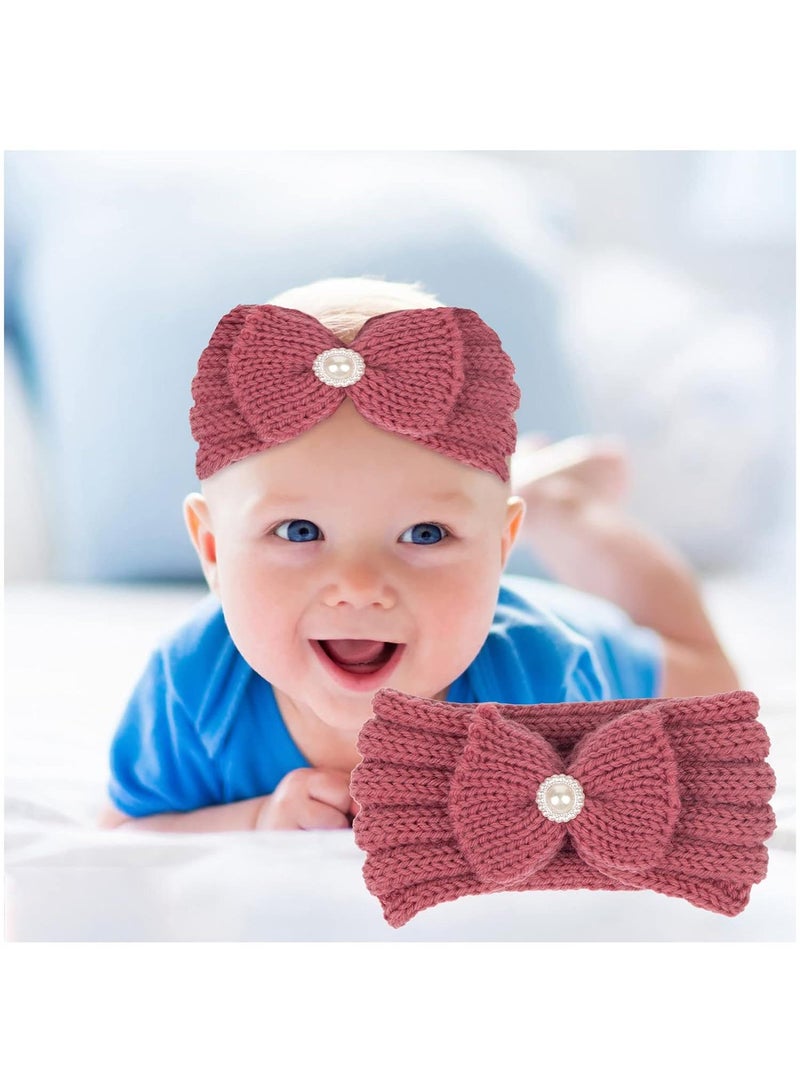 2 Piece Baby Knitted Protective Headscarf