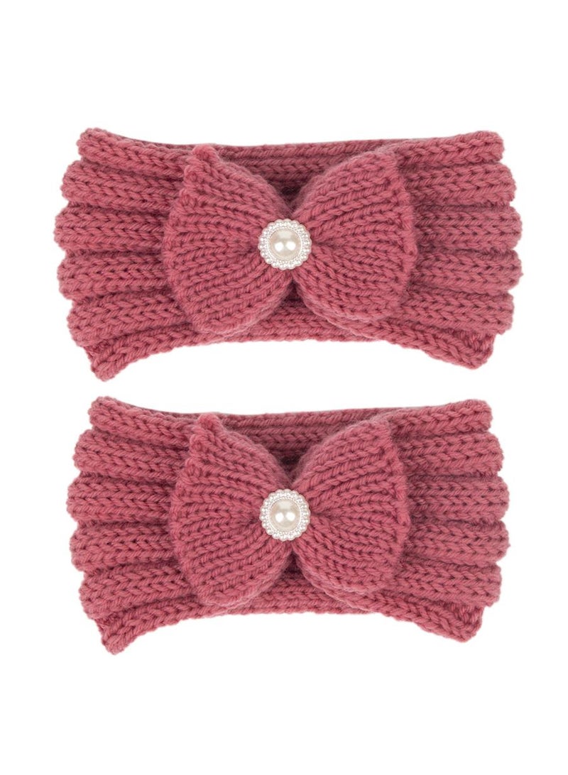 2 Piece Baby Knitted Protective Headscarf
