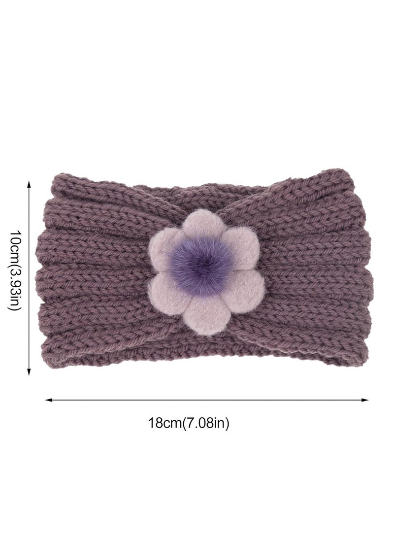 Baby Knitted Protective Headscarf