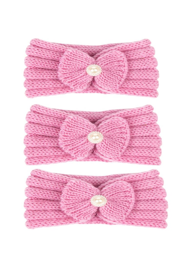 3 Piece Baby Knitted Protective Headscarf