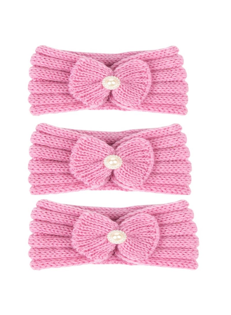 3 Piece Baby Knitted Protective Headscarf