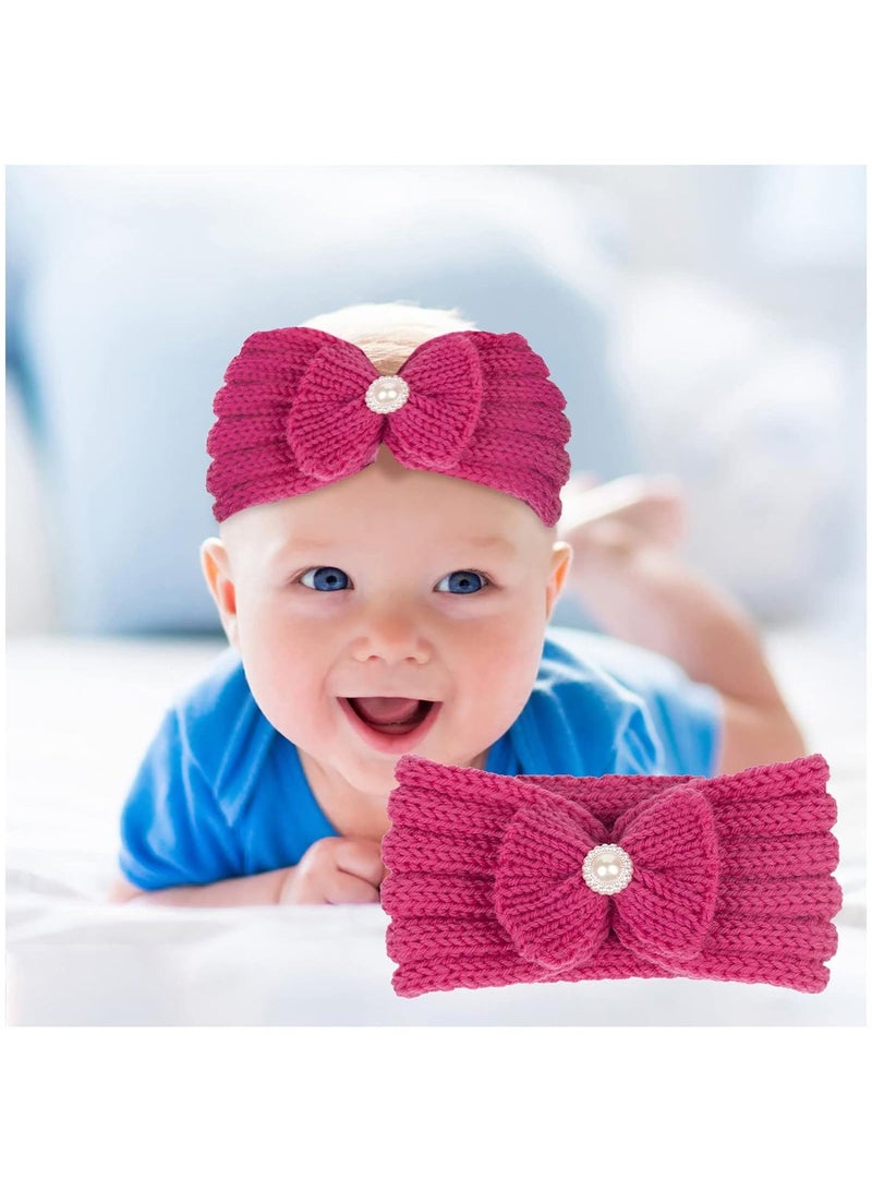 4 Piece Baby Knitted Protective Headscarf