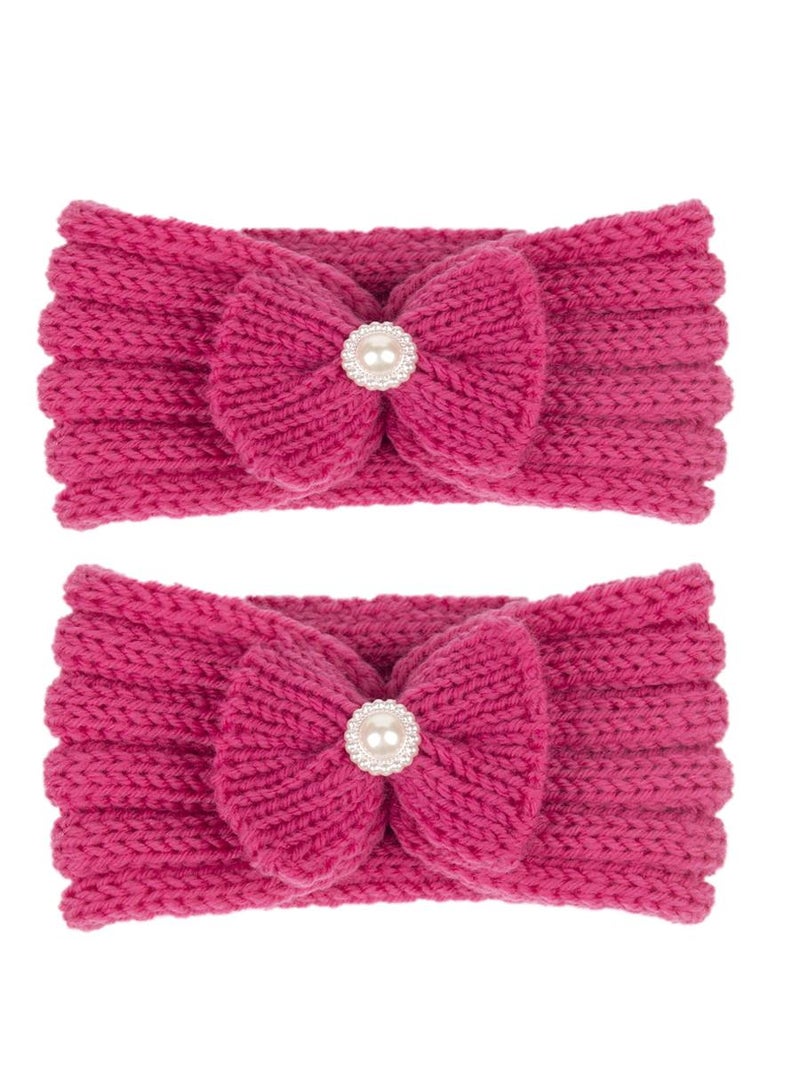 2 Piece Baby Knitted Protective Headscarf