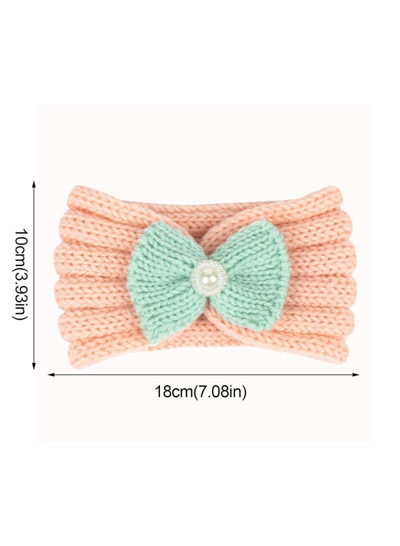 6 Piece Baby Knitted Protective Headscarf
