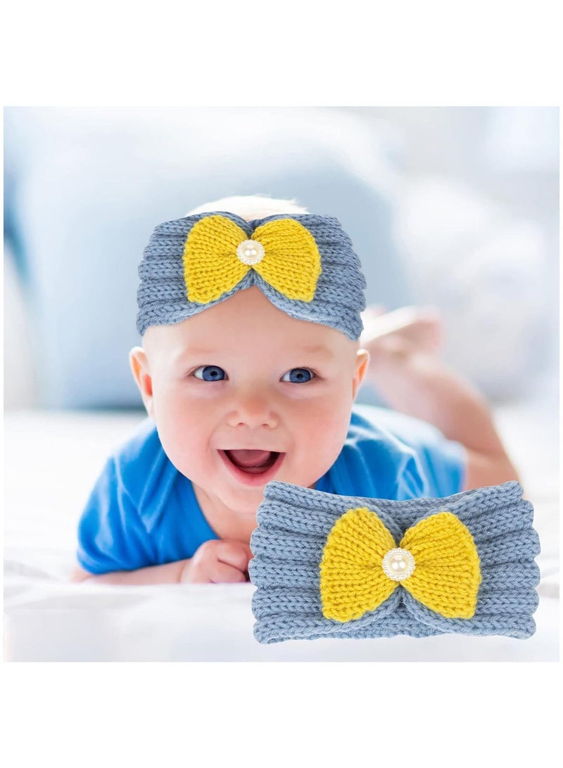 3 Piece Baby Knitted Protective Headscarf