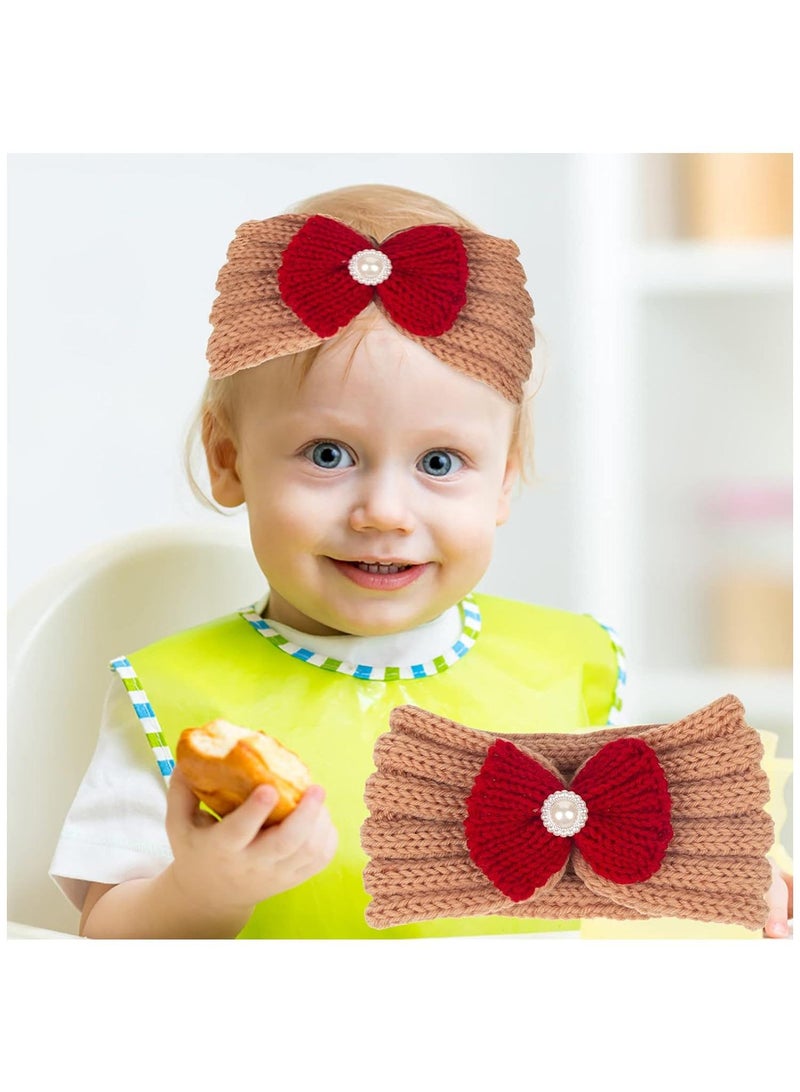 6 Piece Baby Knitted Protective Headscarf
