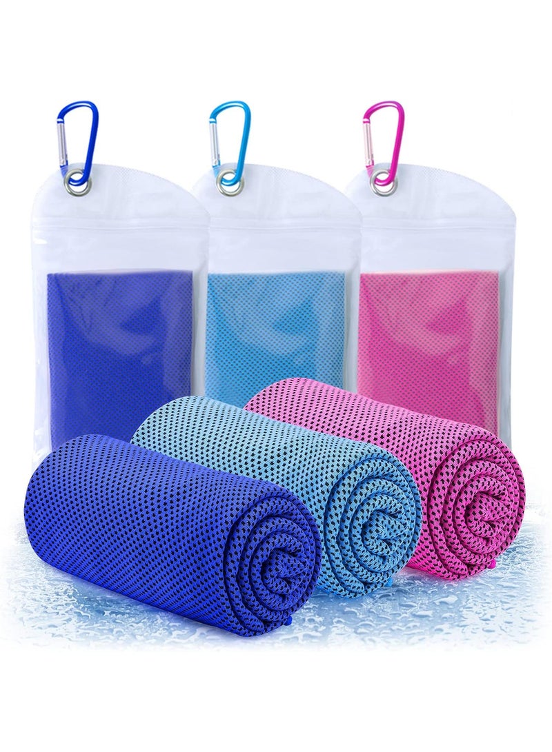 3 Piece Sports Quick Drying Ice Towel