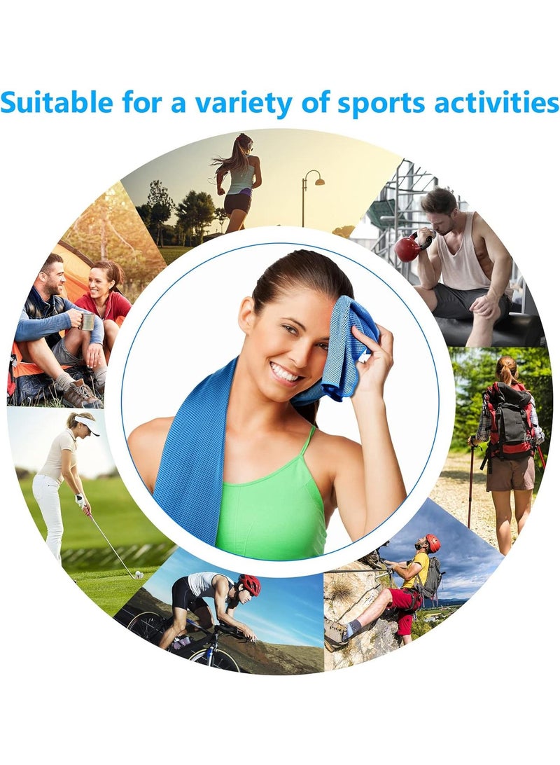 4 Piece Sports Quick Drying Ice Towel
