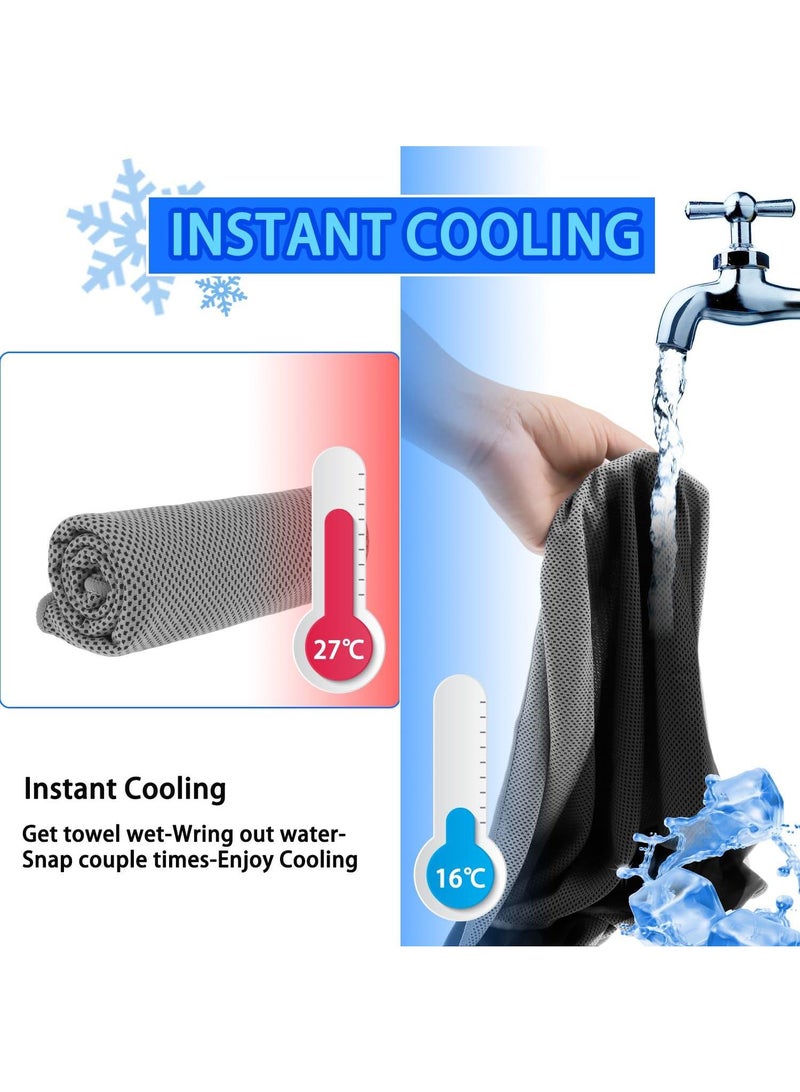 4 Piece Sports Quick Drying Ice Towel