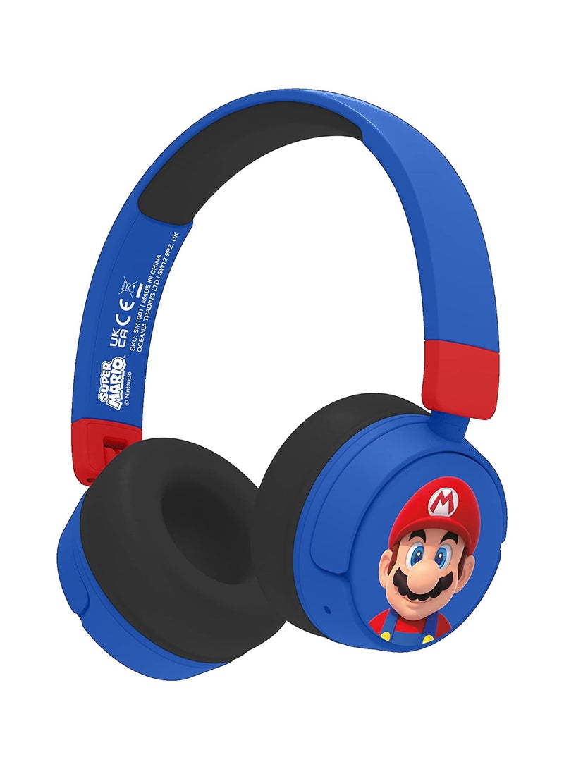 OTL Super Mario face Kids Wireless Headphones
