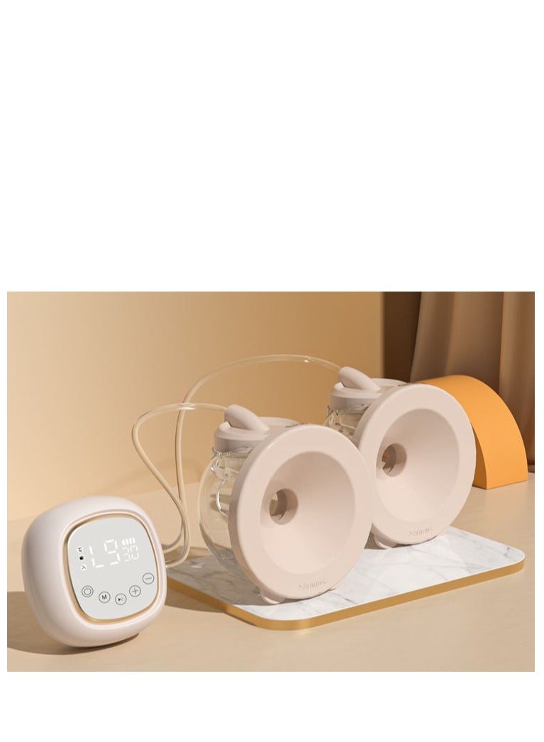 Wearable Breast Pump 2000 mAh, Hands Free Breast Pump, Low Noise & Painless, 3 Modes & 9 Levels Electric Breast Pump Portable