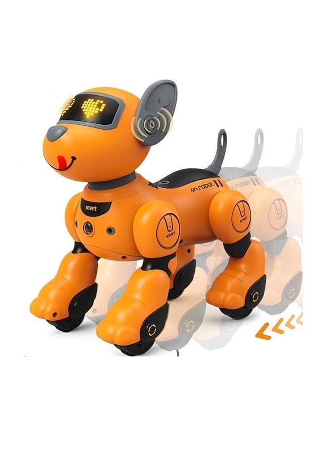 Robot Dog Smart Puppy Orange