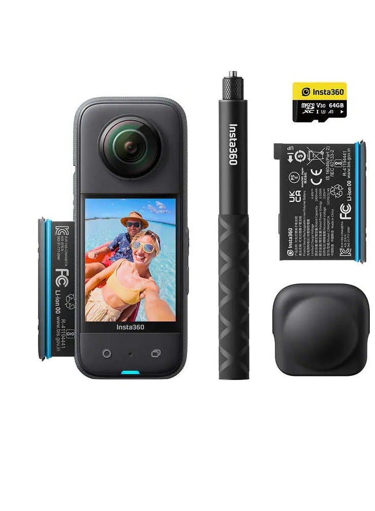 Insta360 X3 360° Action Camera - Adventure Kit