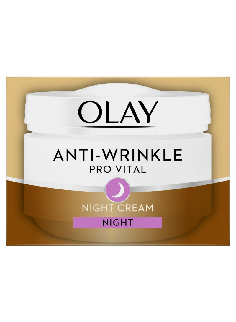 Anti-Wrinkle Pro-Vital Moisturiser Night Cream 50ml
