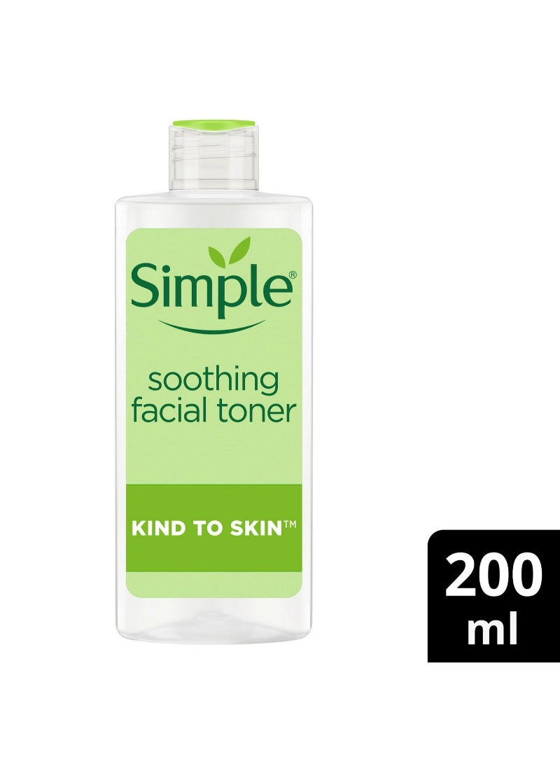 Simple Kind To Skin Soothing Face Toner 200ml