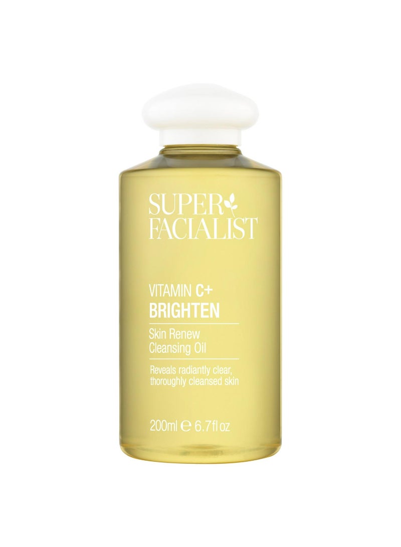 Super Facialist Vit C+ Brighten Skin Renew Cleansing Oil 200ml