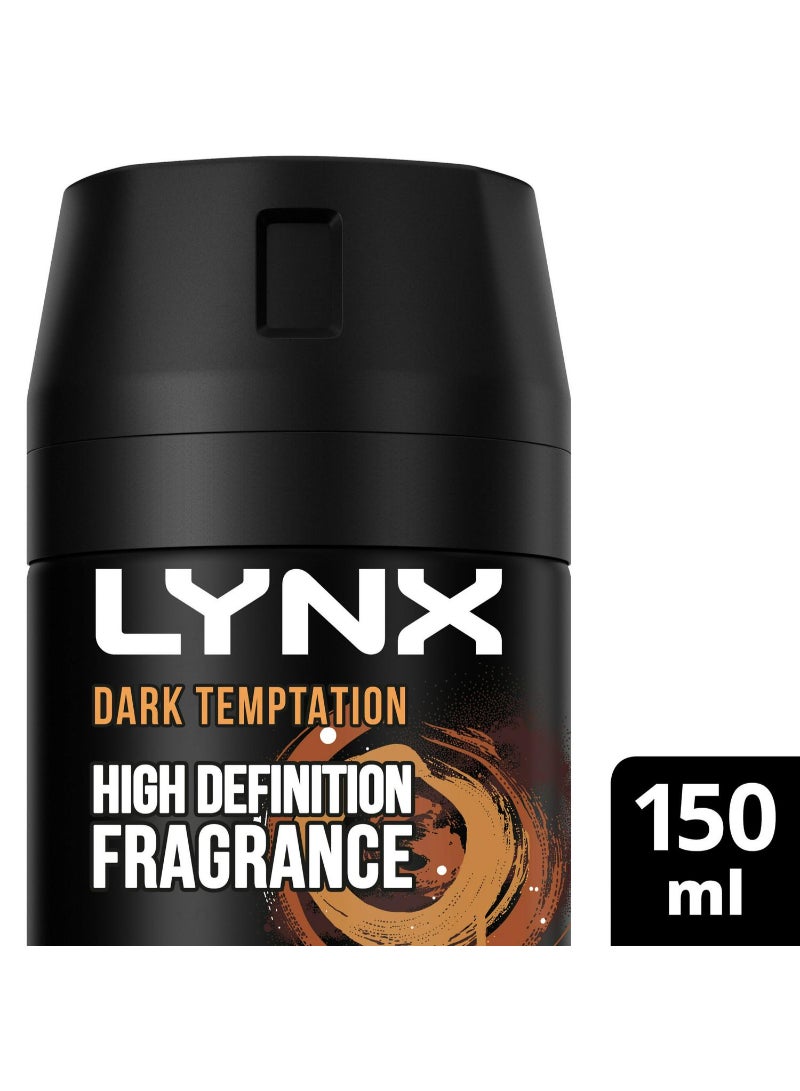 Body Spray Deodorant, Dark Temptation 150ml