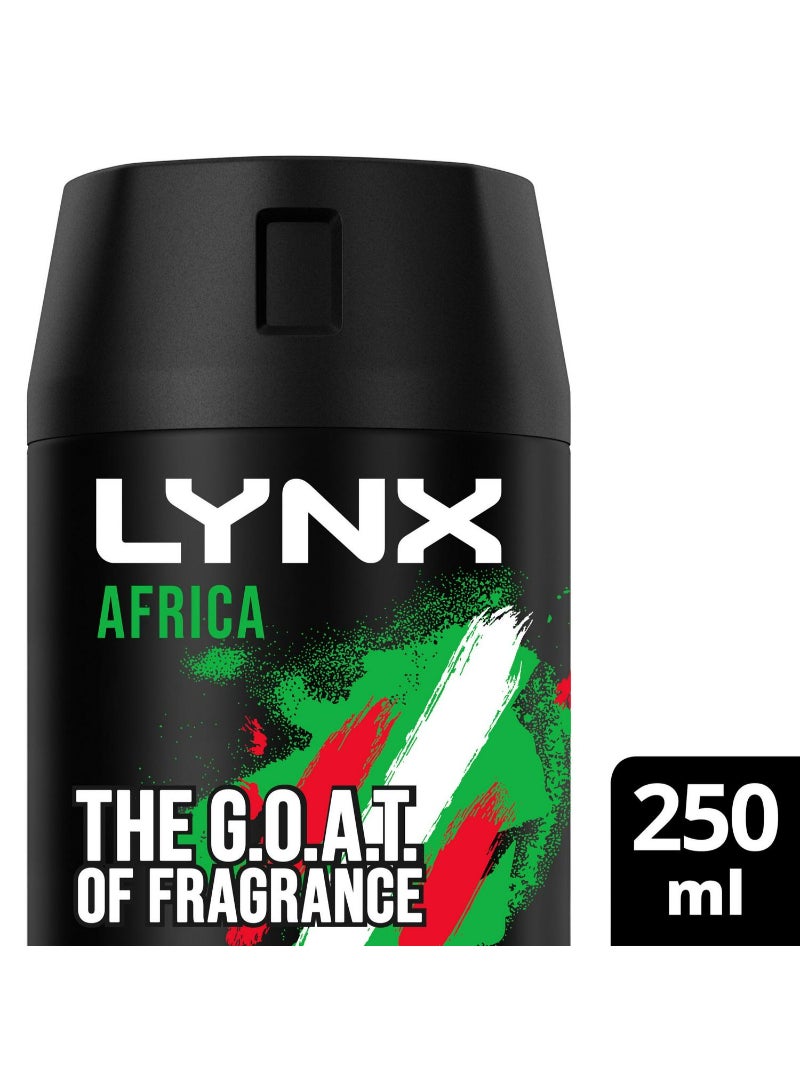 Africa Body Spray Deodorant 250ml