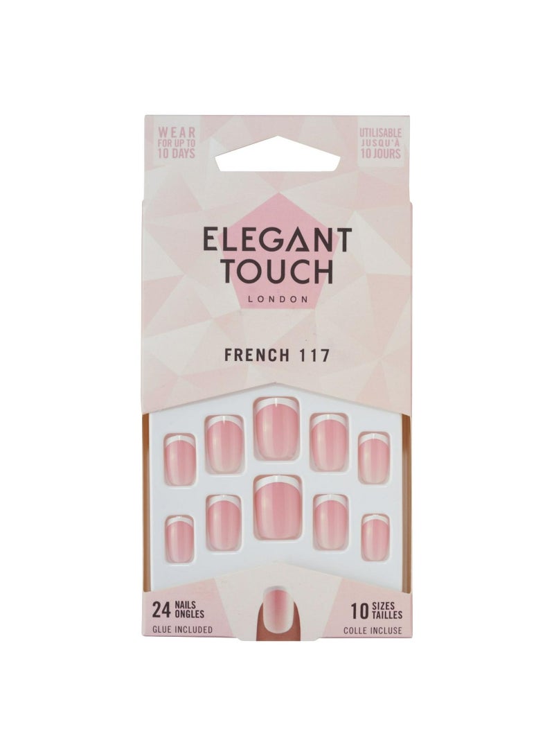 Elegant Touch London 24 French 117 Nails