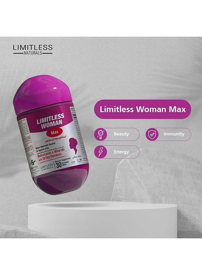 Woman Max Multivitamin & Minerals Tablet 30's
