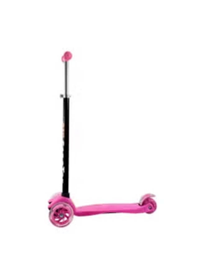 3 Wheel Scooter For Kids Adjustable Outdoor Kick Scooter With Lighting Wheel(Pink)