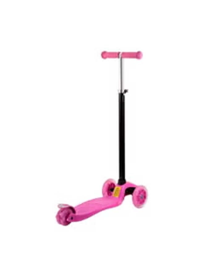 3 Wheel Scooter For Kids Adjustable Outdoor Kick Scooter With Lighting Wheel(Pink)