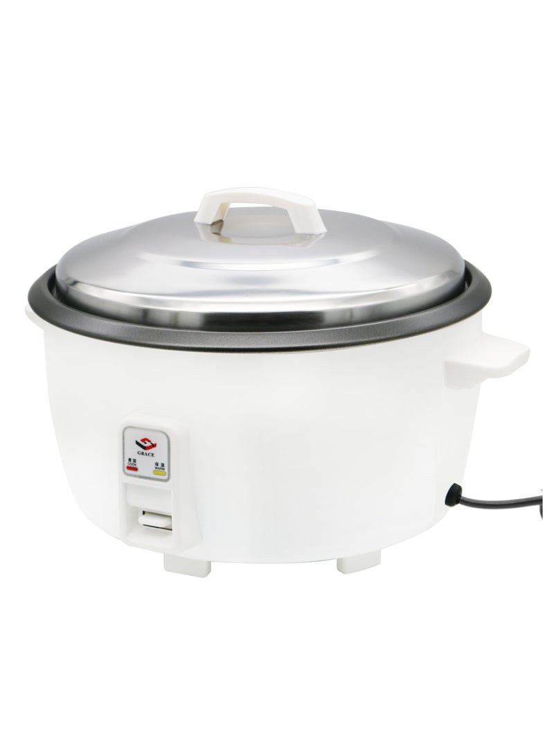 Grace Commercial Rice Cooker Heat Preservation Function, Aluminium Non-Stick Pan, Automatic Cooking, Large Capacity Rice Cooker for Hotel & Restaurant 13L/3.5kg Rice