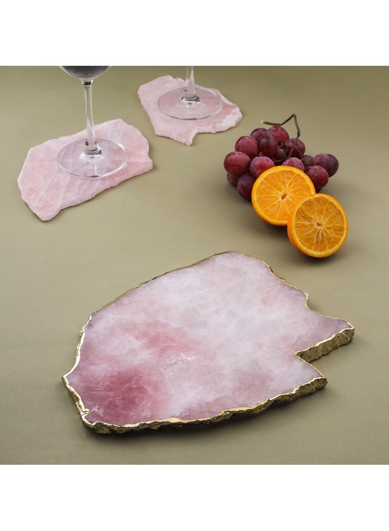 Platter - Rose Quartz