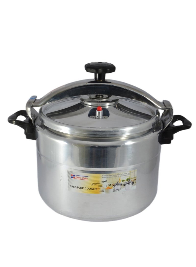 Aluminium Pressure Cooker 32cm - 18 Liter Capacity - Silver