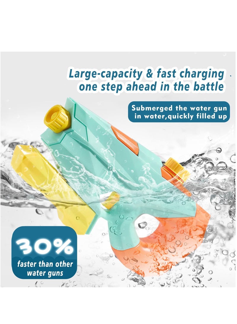 Water Pistols for Kids Water Toy, 2 Pack Water Pistol Long Range with Spray Modes, Water Toys for Adults Water Toys