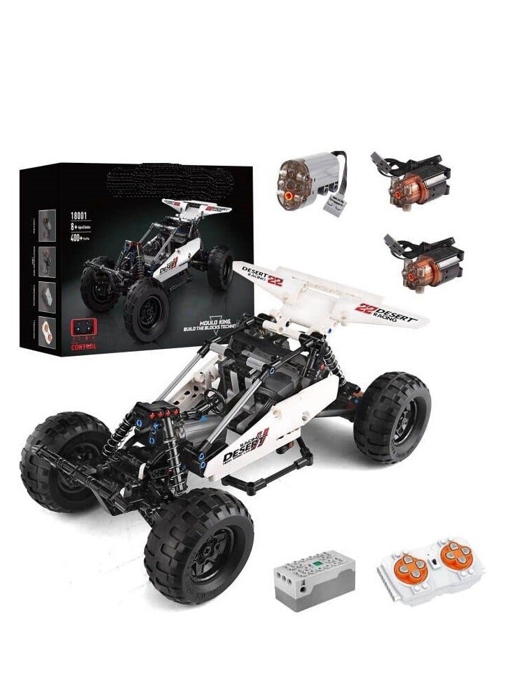 Off-Road Buggy Building Toy,APP Remote Control, Model Building Block The Mechanical Group Series For Extreme Offroad Vehicles,for Boys and Girls aged 8+,394 Pcs