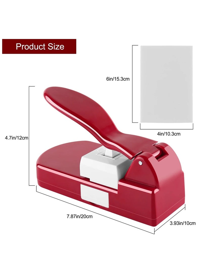 New Creative Puzzle Making Machine Embossing Flower Punch Educational Toys for Children DIY Handmade Materials