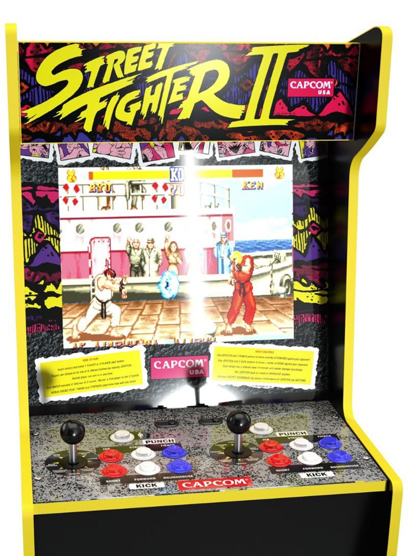 Arcade1Up Capcom Street Fighter II Legacy Edition Arcade Machine