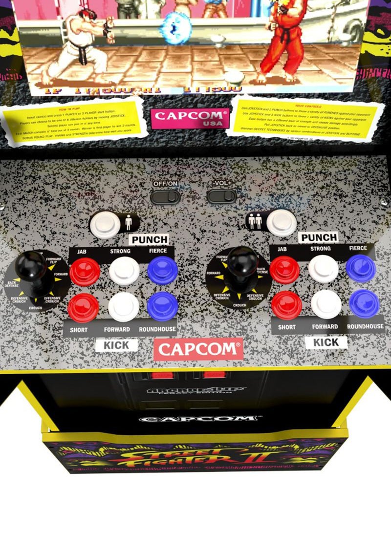 Arcade1Up Capcom Street Fighter II Legacy Edition Arcade Machine