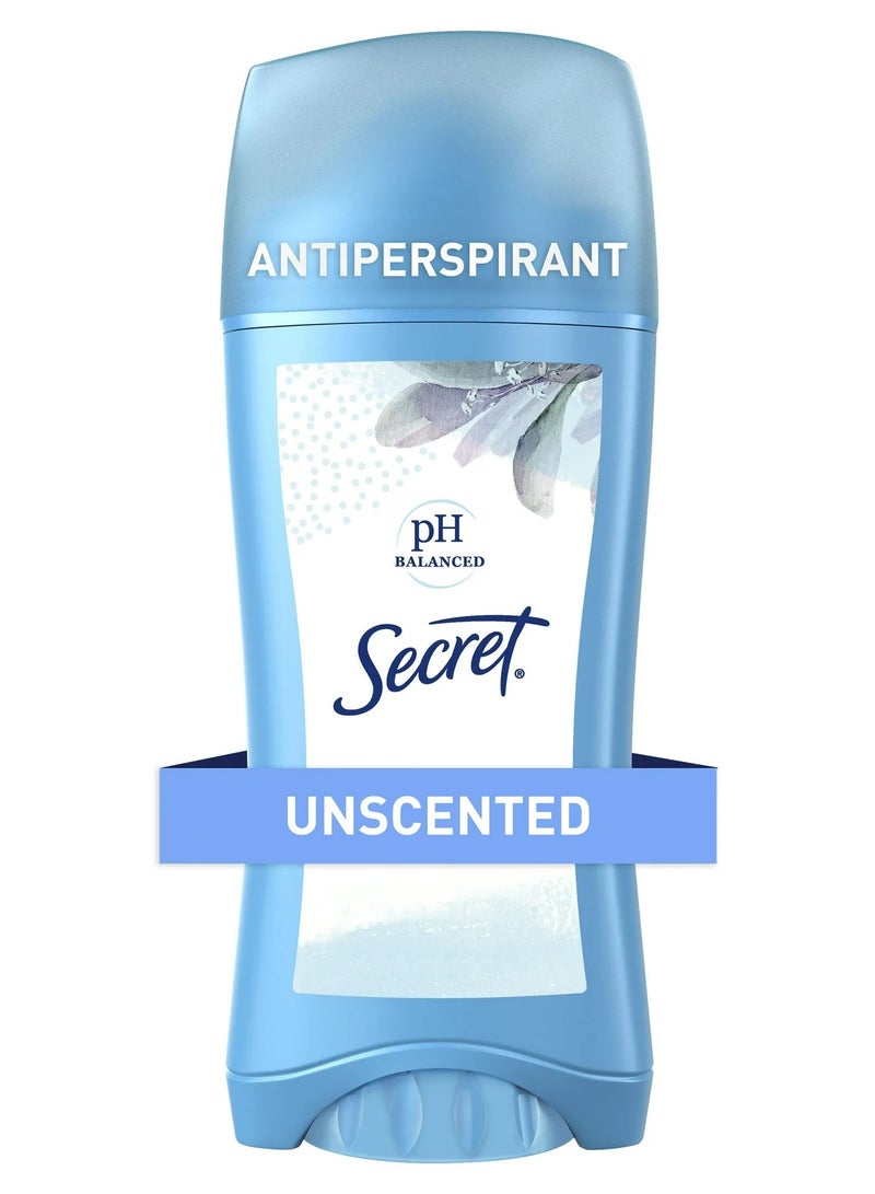 Unscented Deodorant 73G Invisible Solid