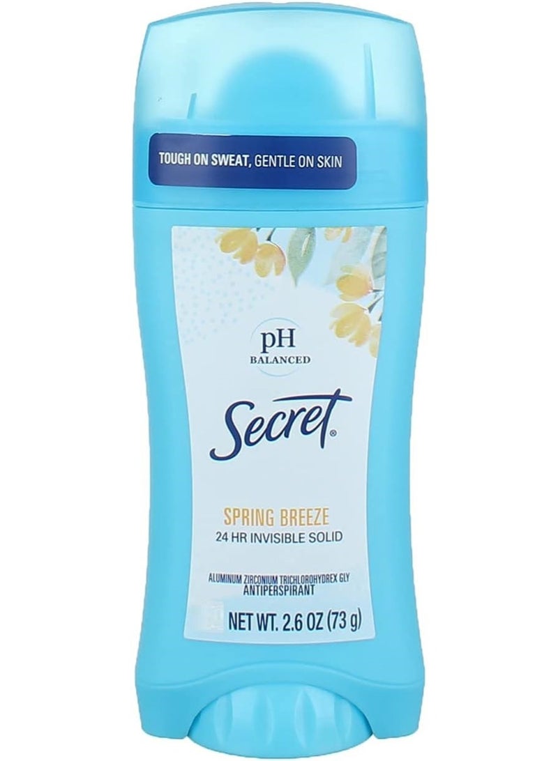 Spring Breeze Deodorant 73G Invisible Solid