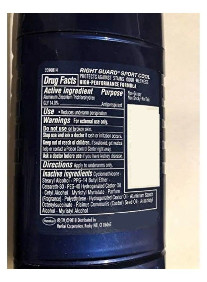 Sport Cool Antiperspirant Deodorant 73.7 G