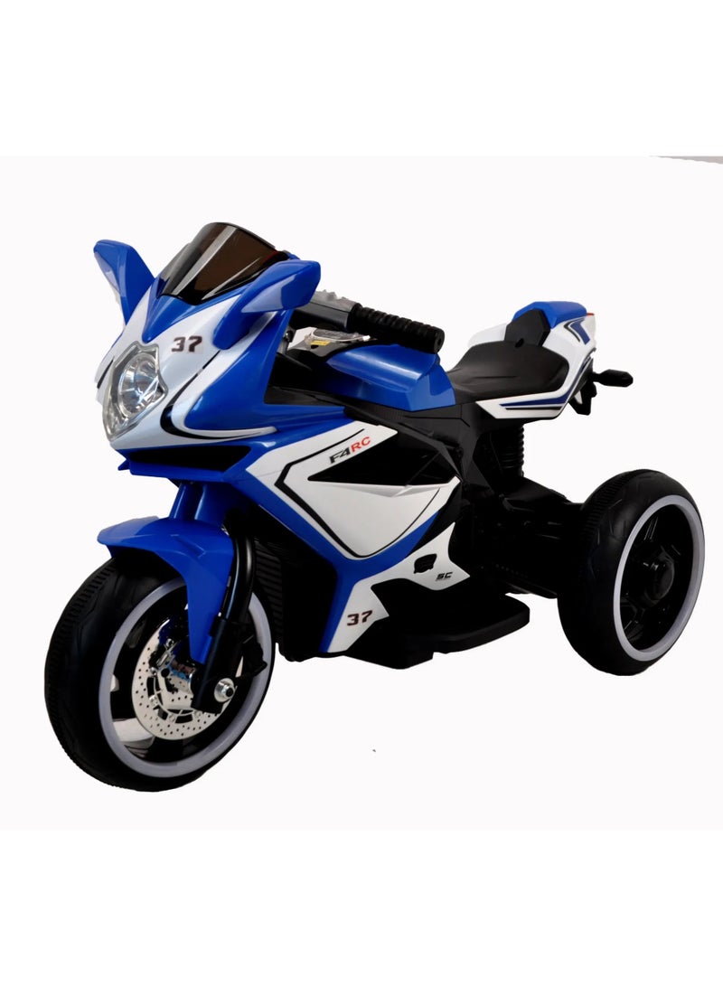 Baby Love 3wheel Motorcycle - Blue 6V