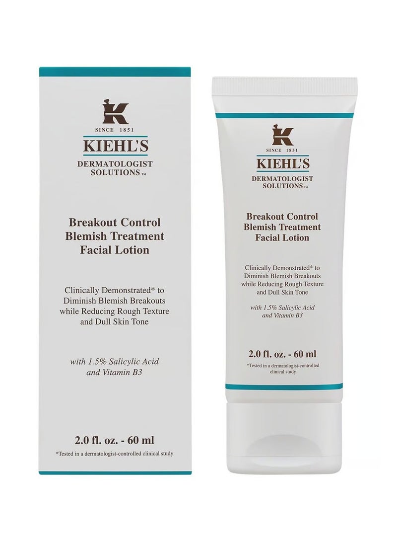 KIEHL'S Breakout Control Blemish Treatment Facial Lotion, 60ml