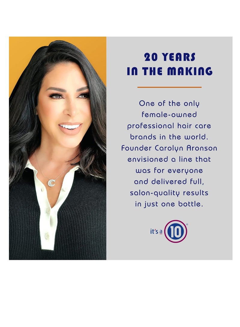It's a 10 Haircare Miracle Leave-In Plus Keratin, 10 Fl. Oz (Pack of 1)
