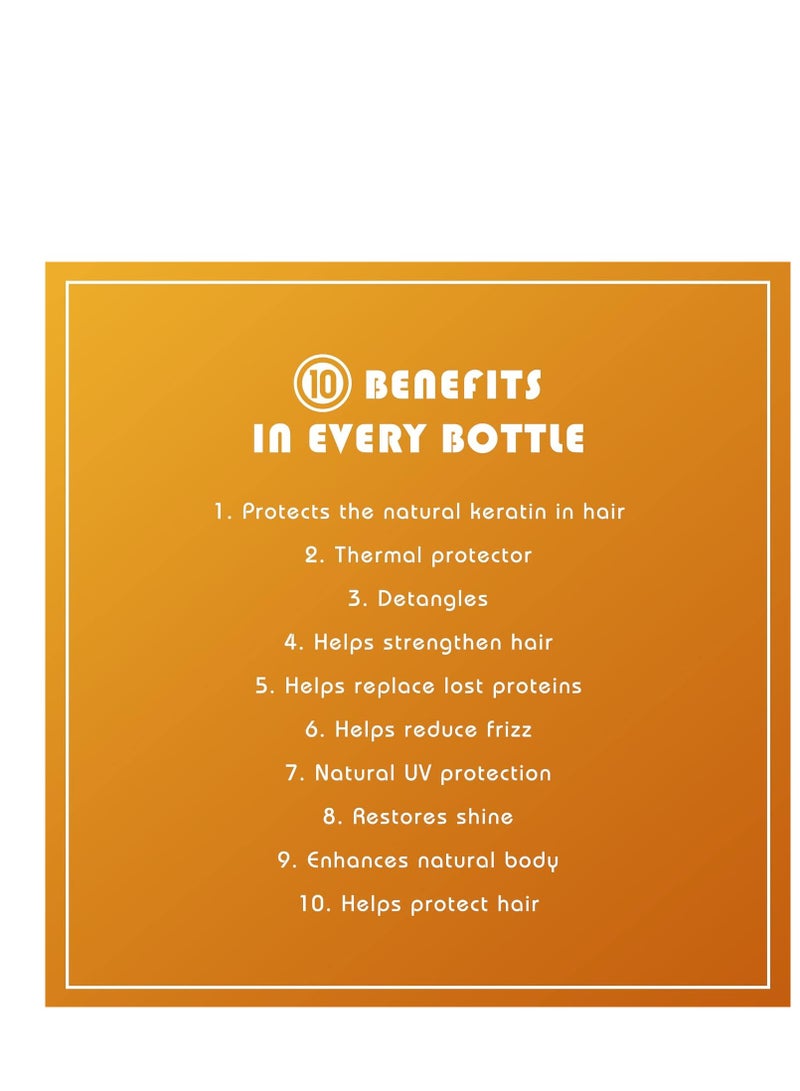 It's a 10 Haircare Miracle Leave-In Plus Keratin, 10 Fl. Oz (Pack of 1)